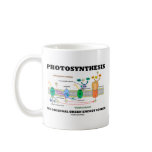 Photosynthesis The Original Green Energy Source mugs