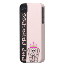 PHP Princess: Women in Open Source Web Development iPhone 4 Case