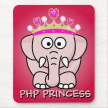 PHP Princess: Women in Open Source Web Development Mousepads