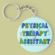 Physical Therapy Assistant Gifts keychains