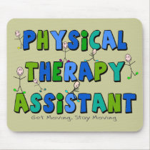 Physical Therapy Assistant Gifts mousepads
