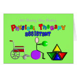 Physical Therapy Assistant Gifts Unique Graphics Card