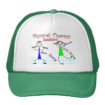 Physical Therapy Assistant Stick People Design Hat