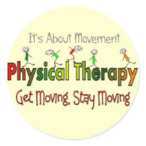 Physical Therapy Products and Gifts Stickers