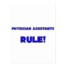 Physician Assistants Rule! Postcard
