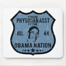 Physician Asst Obama Nation Mouse Pads