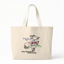 Physicists Counting Sheep Canvas Bag