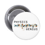Physics Genius Pinback Button