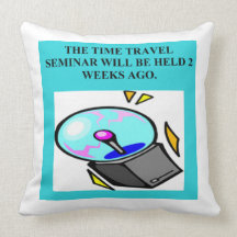 physics joke pillow