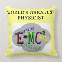 physics joke pillows
