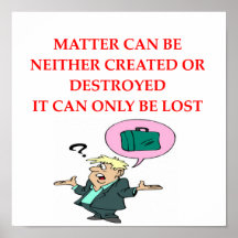 physics joke poster