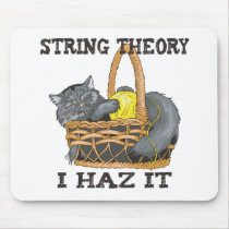 Physics String Theory Cat Mouse Pads