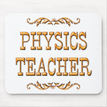 Physics Teacher Mouse Pads