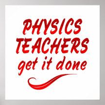 Physics Teachers Print