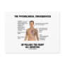 Physiological Consequences Pulling All Nighters Postcard