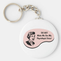 Physiologist Voice Key Chains