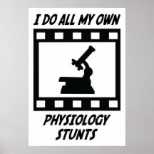Physiology Stunts Posters