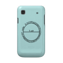 Pi Circle Case Samsung Galaxy S Case