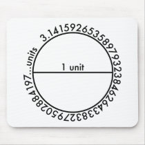 Pi Circle Mousepad