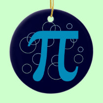 Pi Circles ornaments
