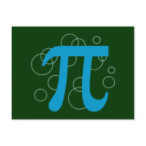 Pi Circles Post Cards