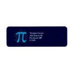 Pi Circles Return Address Labels