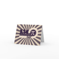 Pi Day Greeting Card