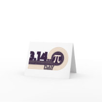 Pi Day Greeting Cards