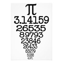 Pi Day compleye 3.14 Invites