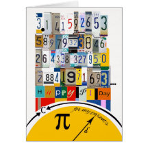 Pi Day Greetings for Parents, Crunching Numbers Cards