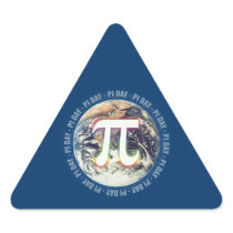 Pi Day om Earth - math sticker
