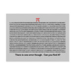 Pi Day Postcard