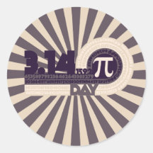 Pi Day Sticker