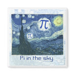 Pi in the Sky Gift Ideas Refrigerator Magnet