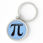 Pi Keychain (rond de la meilleure qualité) porte-clés