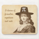 Pi Lady Dreams Mouse Pad
