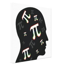 Pi Mind - Canvas Gallery Wrapped Canvas