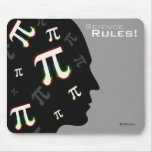 Pi Mind - Science Rules! - mousepad
