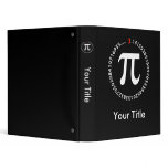 Pi Number Design binders