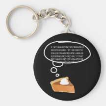 Pi Pie 3.14 Key Chains