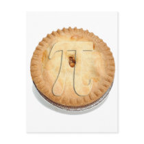 PI PIE CRUST 3.14 POSTCARD