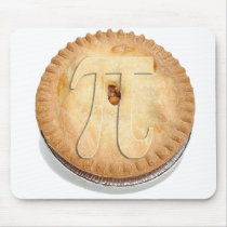 PI PIE CRUST! Cutie Pie - Celebrate Pi Day! π Mouse Pads