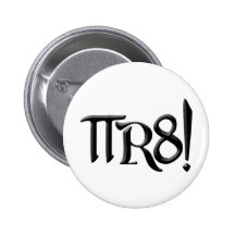PI R8 - PIRATE SPELLED THE GEEK WAY BUTTON