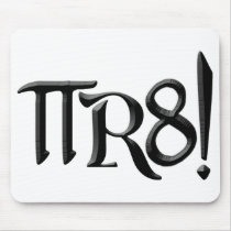 PI R8 - PIRATE SPELLED THE GEEK WAY MOUSEPAD