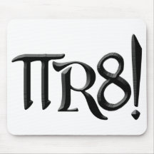 PI R8 - PIRATE SPELLED THE GEEK WAY MOUSEPAD