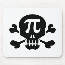 Pi rate mouse pads