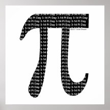 Pi Simple Poster