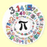 Pi sPiral stickers