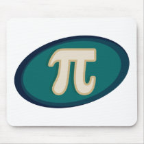 Pi Symbol 3.14 Mousepads