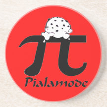 Pi Symbol Coasters